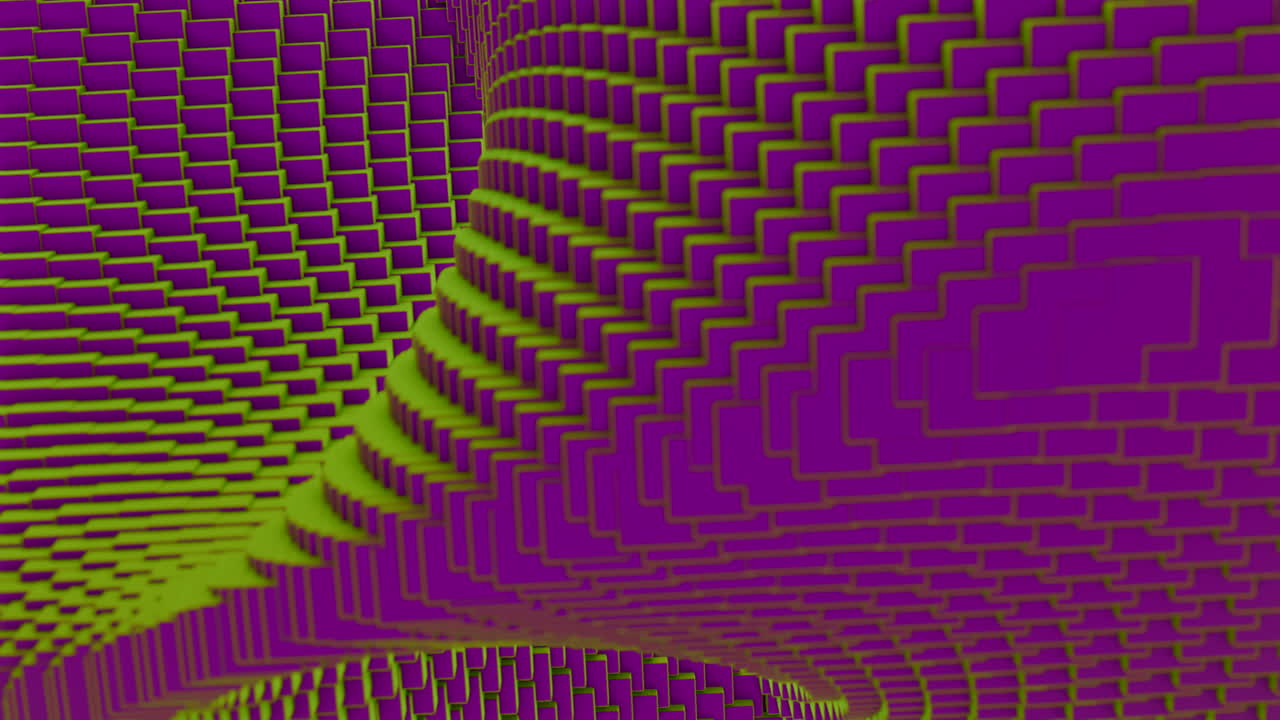 patrón geométrico abstracto de cubos