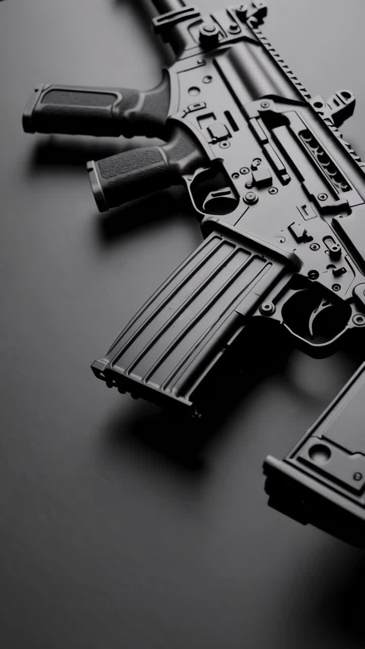 Black Rifle with Magazine