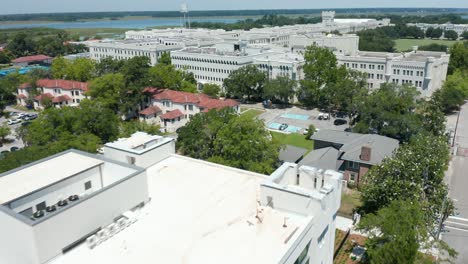 La-Ciudadela,-Universidad-Universitaria-De-Entrenamiento-Militar-En-Charleston-Carolina-Del-Sur