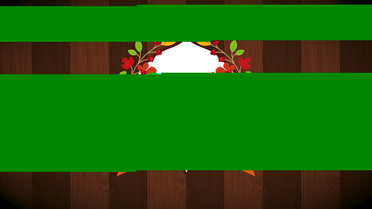 happy thanksgiving celebration with pumpkin pie