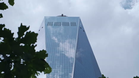 Un-Centro-De-Comercio-Mundial-En-El-Bajo-Manhattan,-Ciudad-De-Nueva-York