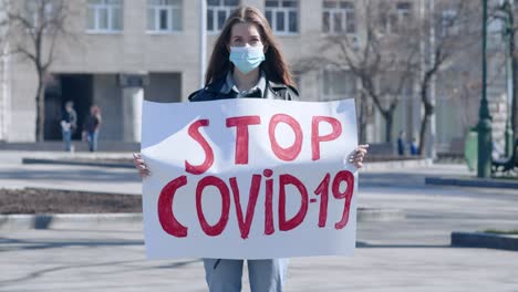 protest against covid-19