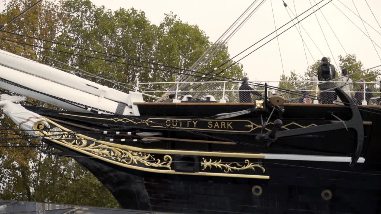 detalle del barco cutty sark