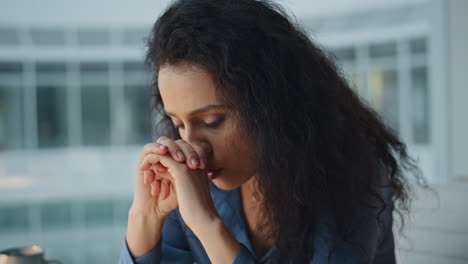 Angry professional calling colleague throwing documents. Closeup stressed woman