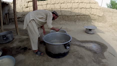 traditional rice drying for weddings