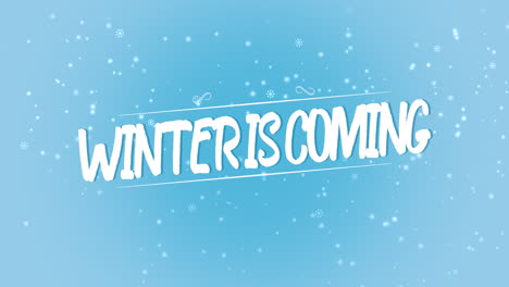 Winter-Is-Coming-with-fall-snowflakes-in-blue-sky
