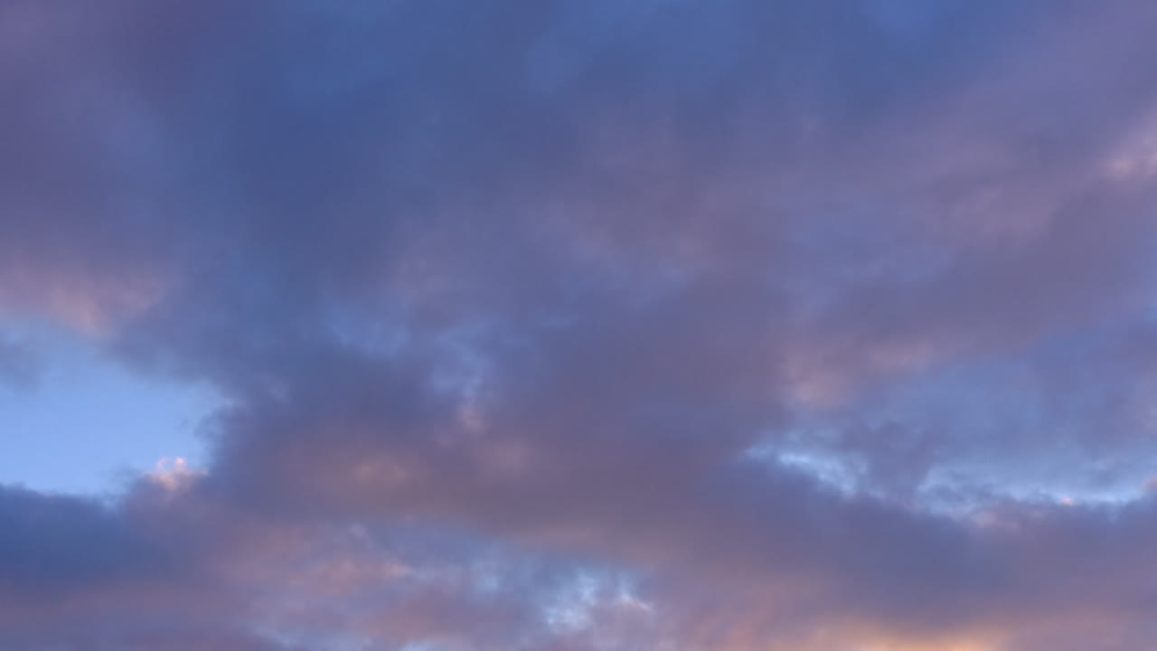 Clouds in the sky. Time Lapse