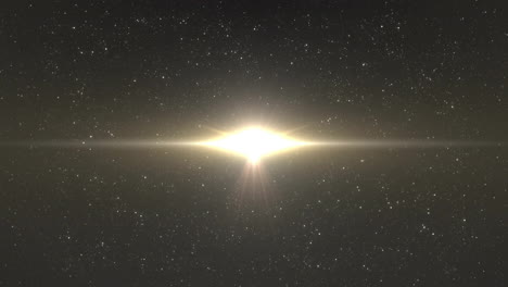 animation of glowing spots of light moving on dark background