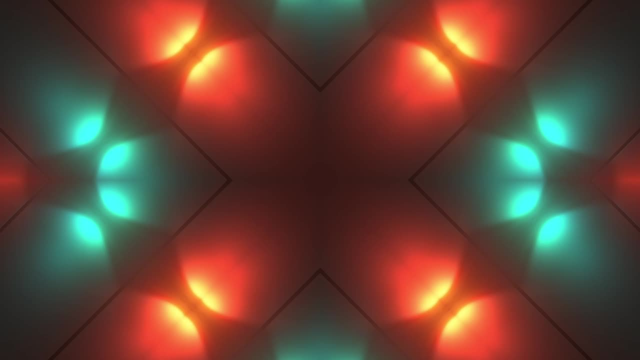 Abstract Light Show Patterns