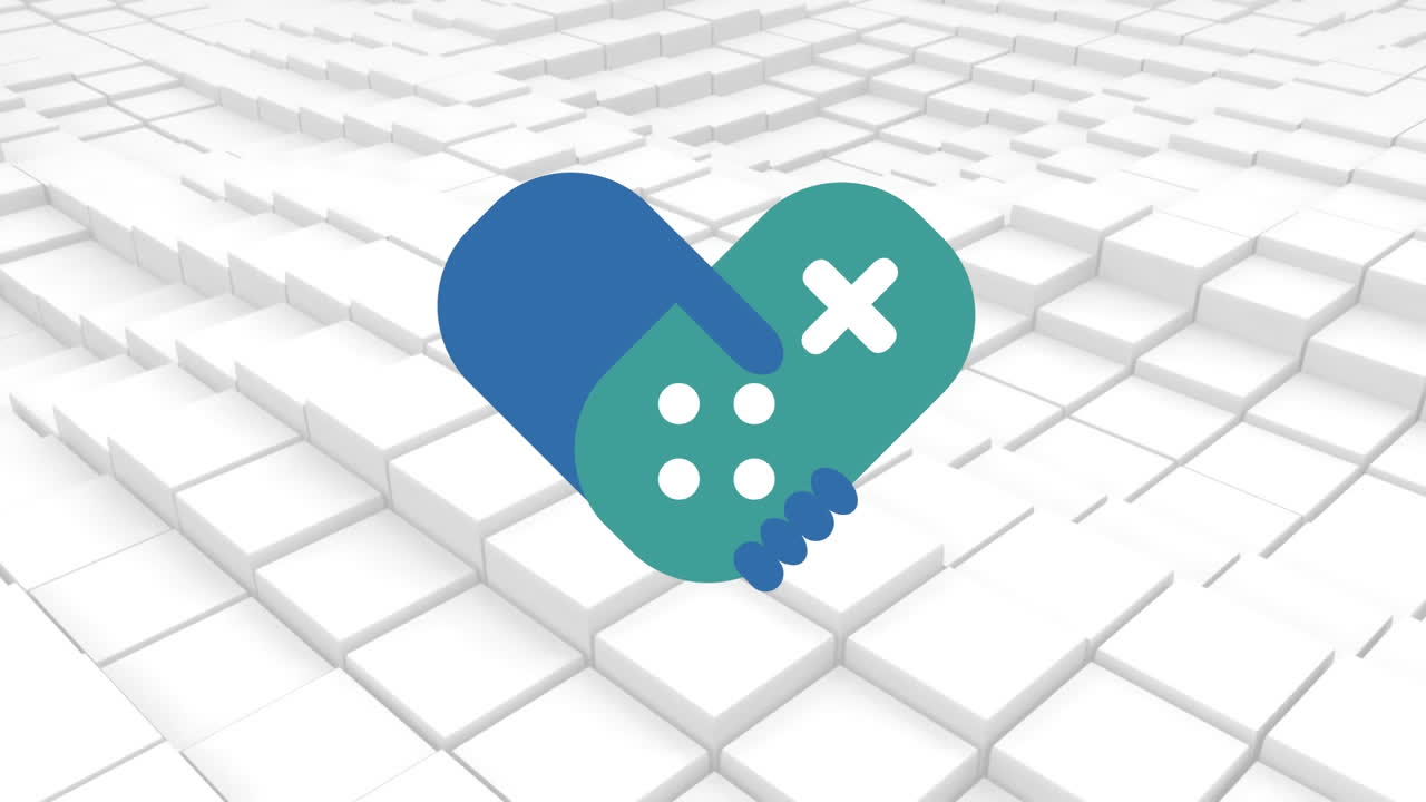 цифровой иконка руки, держащей пульт управления