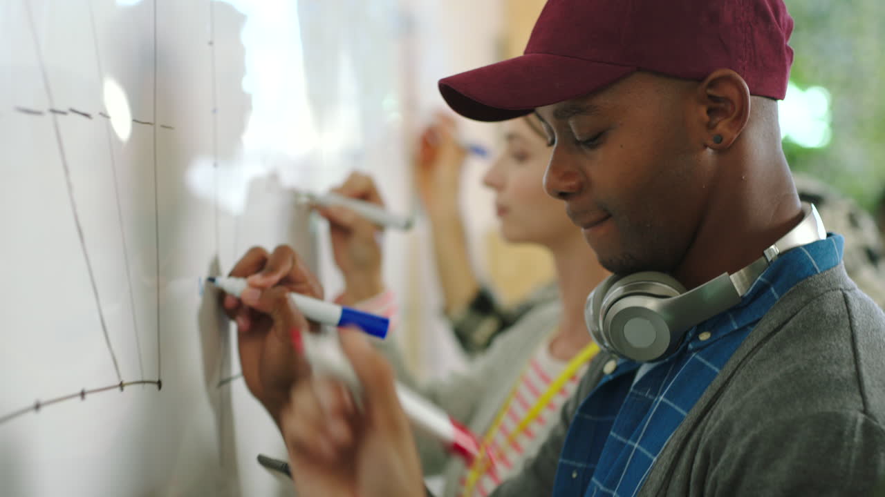 sesión de lluvia de ideas en equipo