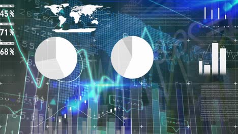 Animation-of-financial-data-processing-over-cityscape