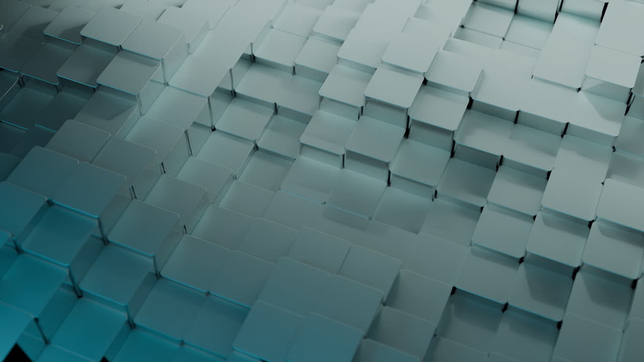 patrón de cubos geométricos abstractos