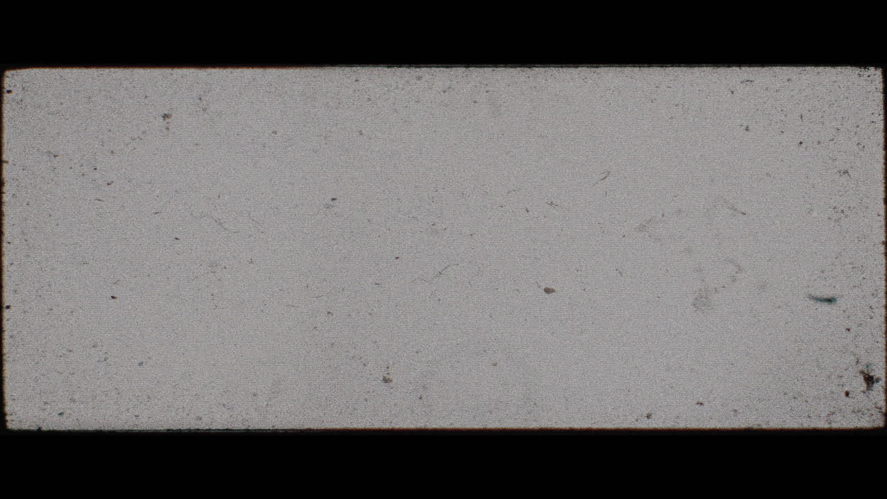 Real 35mm film anamorphic frame  overlay - dirty and distorted