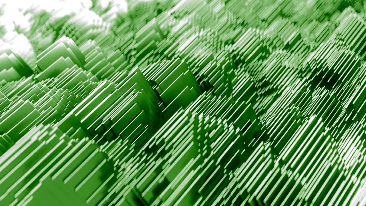 forma de onda abstracta. animación en 4k y uhd.