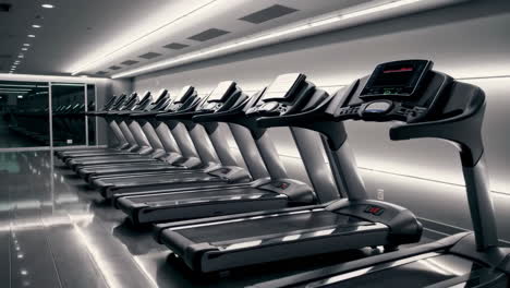modern treadmill gym