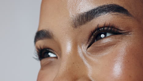 close-up beauty portrait