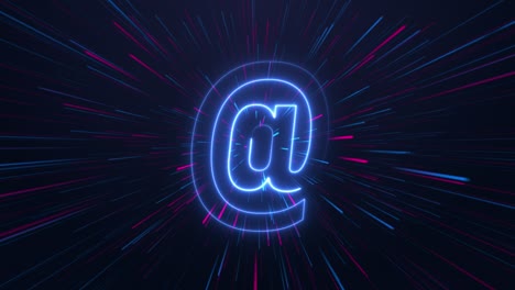 @ - texto de neón