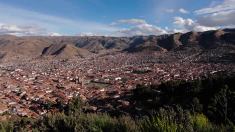 panorama of cusco