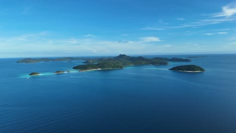 tropical islands and ocean scenery