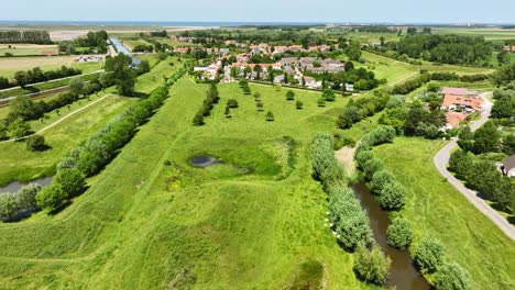 retranchement, a quaint village in the netherlands near the belgium border