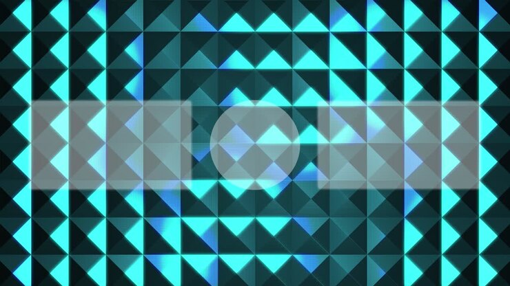 Motion graphics per schermata finale con riflesso metallico e effetto gloss cristallino
