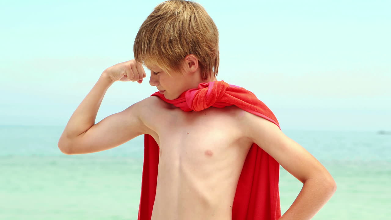 슈퍼히어로인 척하는 소년