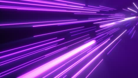 abstract neon purple and pink light lines