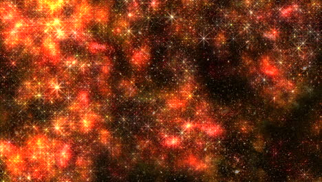 Kosmische-Schönheit,-Lebendige-Sterne-Und-Nebel-Erhellen-Das-Universum
