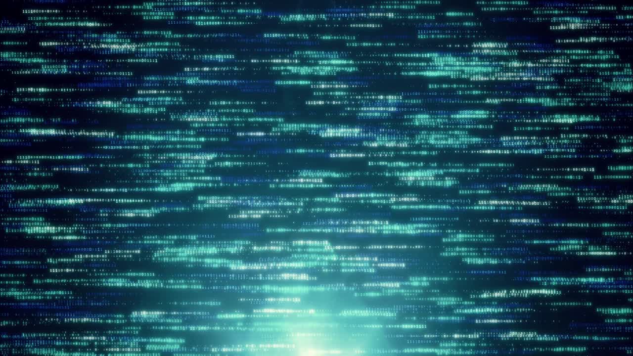 fondo de código binario abstracto