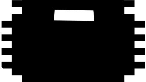 animación de pared de ladrillo blanco con luma matte opcional. alpha luma matt incluido. video 4k