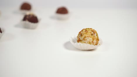 dulces caseros hechos de alimentos ecológicos sin azúcar para el desayuno en una dieta