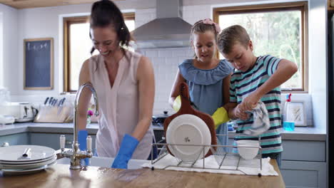 Mom shouldn&#039;t be doing dishes alone!