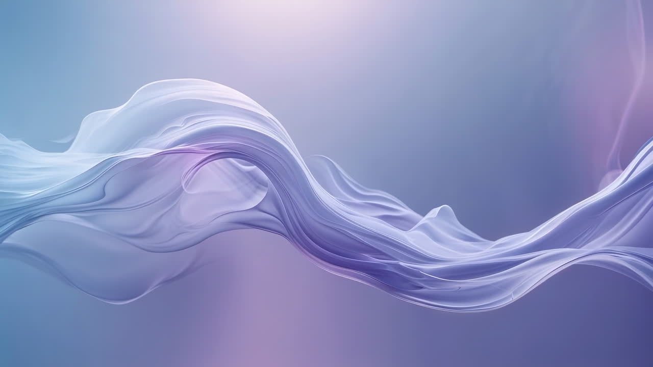 Ethereal Flowing Abstract Background
