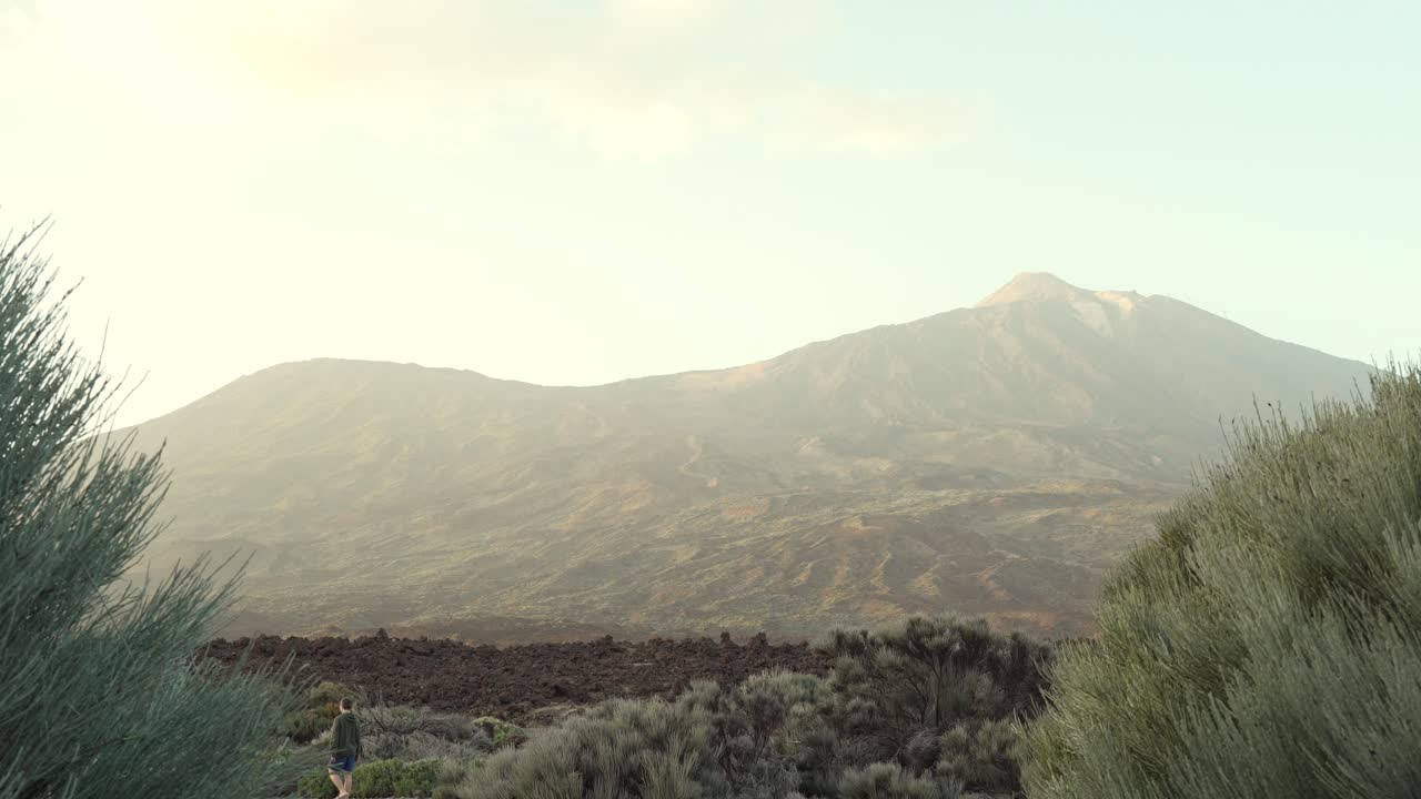 fascinante vista del parque nacional del volcán teide santa cruz de tenerife españa