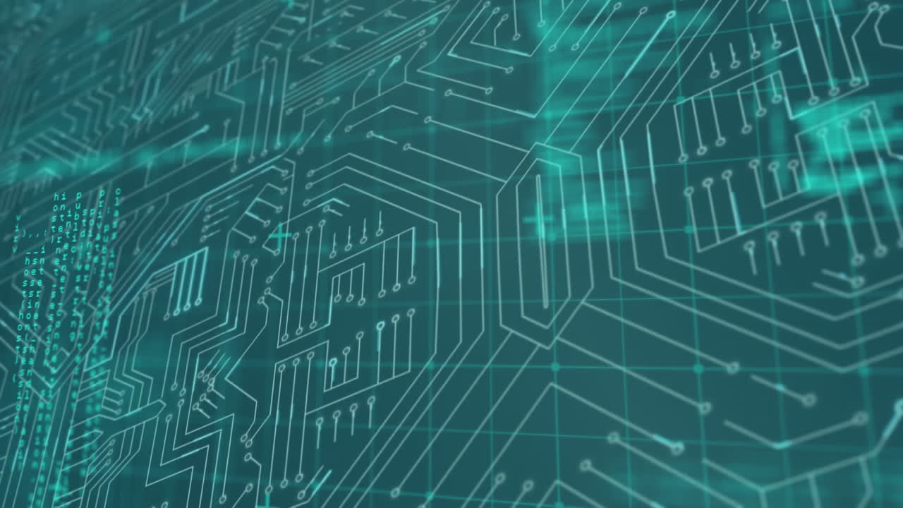 datos sobre la placa de circuito azul