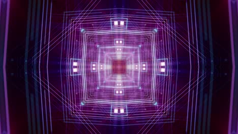 Cool Psychedelic Pulsing Kaleidoscope Tempo Abstract Background Loop