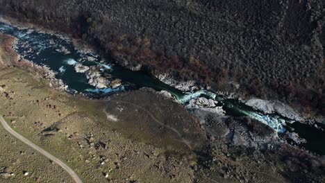 Snake-River-Canyon,-Idaho-USA