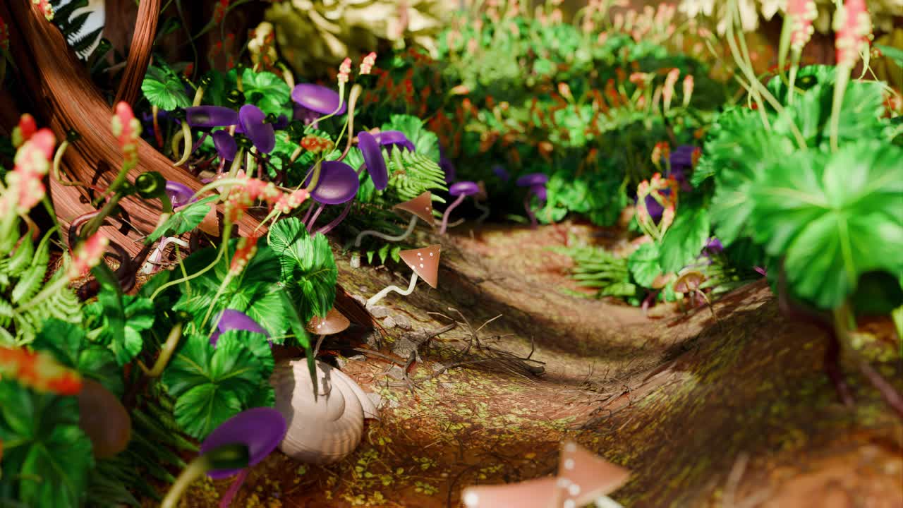 판타지 숲의 길