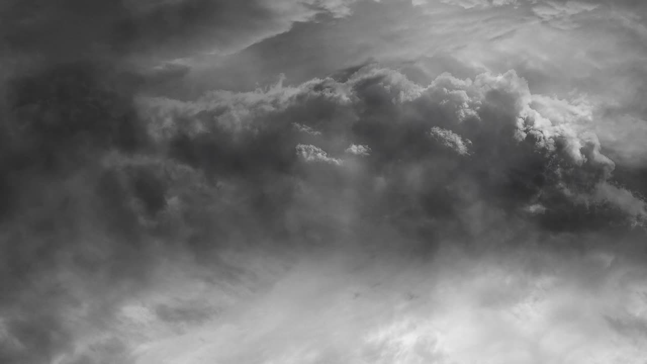 4k 번개 폭풍 애니메이션 배경