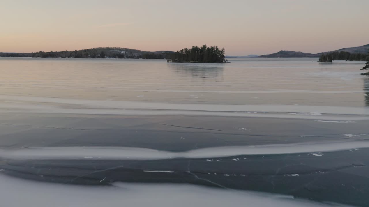 vuelo sobre el lago moosehead