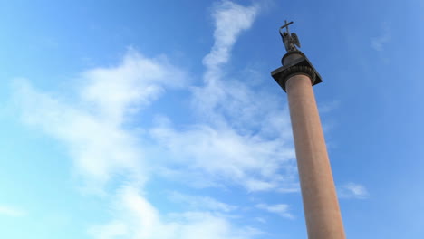 Columna-De-Alejandro-Timelapse-En-San-Petersburgo