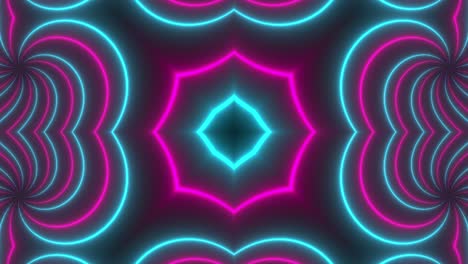 fondo con patrón geométrico de neón