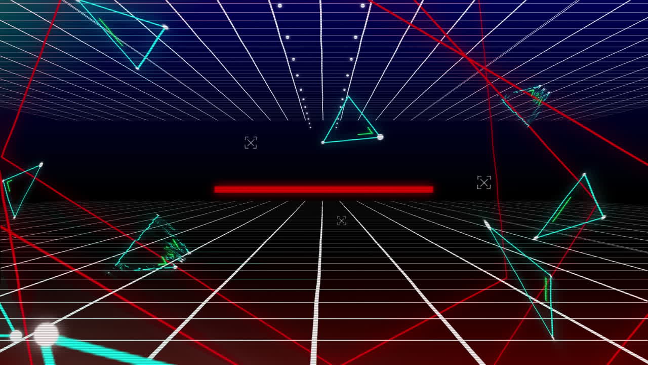 보라색 바탕 에 있는 기하학적 형상 들