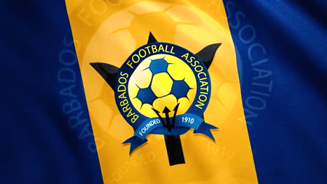 barbados football association flag