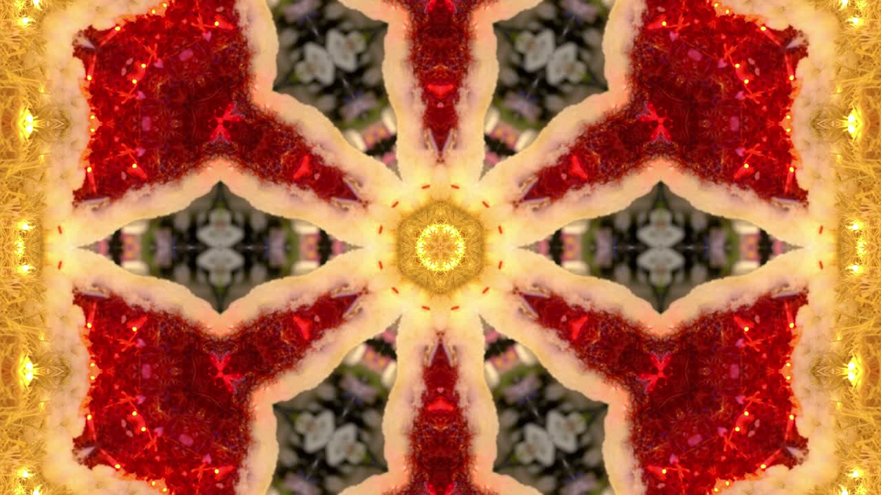 새해 추상화 칼레도스코프