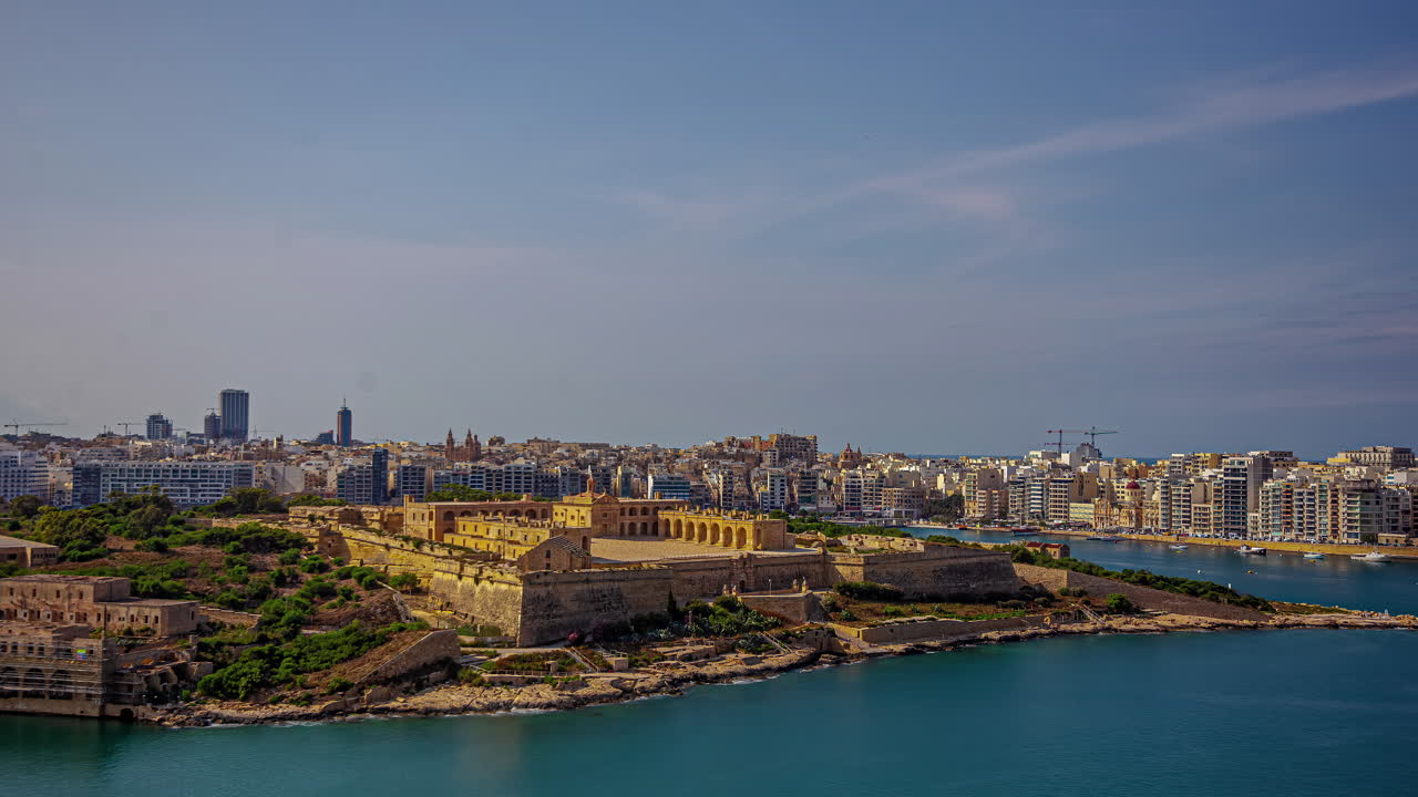 fuerte manoel en la ciudad de valletta, malta