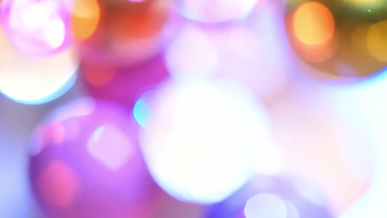 다채로운 bokeh 빛