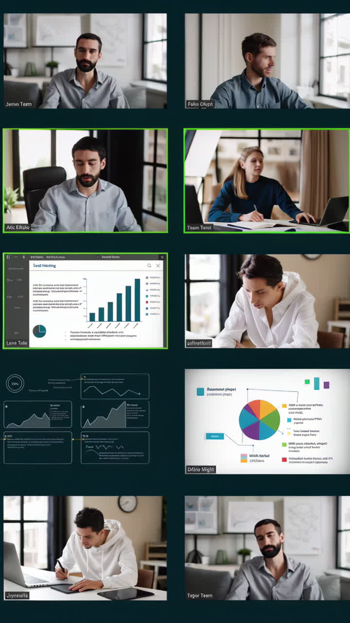 Online Business Meeting and Presentations