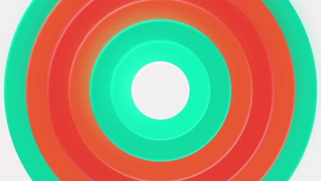 Abstract Geometric Background with Colorful Circles